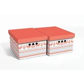 Pudła i pojemniki do przechowywania - Pudło SWETER Renifer A4 2 sztuki - miniaturka - grafika 1