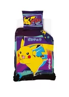 Pościel dla dzieci - POŚCIEL bawełniana POKEMON 160x200 PIKACHU ORYGINALNA - miniaturka - grafika 1