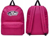 Plecaki szkolne i tornistry - VANS PLECAK SZKOLNY OLD SKOOL CHERRIES PINK DUŻY KLASYK REALM DESKA - miniaturka - grafika 1