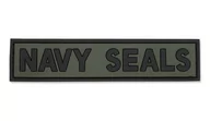 Odzież taktyczna i umundurowanie - FOSTEX - Naszywka 3D - NAVY SEALS (stripe) - Zielony OD - miniaturka - grafika 1