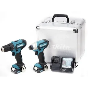 MAKITA Zstaw Combo wkrętarka DF333D + zakrętak udarowy TD110D - Zestawy elektronarzędzi - miniaturka - grafika 1