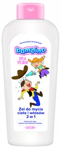 Bambino Żel do mycia ciała i włosów - kowboje 400 ml - Kosmetyki do kąpieli - miniaturka - grafika 1