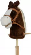 Maskotki i pluszaki - KOŃ NA KIJU 95CM 58279 Z DŹWIĘKIEM MADEJ - miniaturka - grafika 1