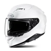 Kaski motocyklowe - Kask Integralny HJC F71 Flat Perłowy Złamany BiałyXL - miniaturka - grafika 1