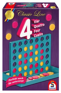 Schmidt Classic Line Cztery w rzędzie (Linia klasyczna) - Gry planszowe - miniaturka - grafika 1