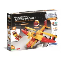CLEMENTONI Laboratorium mechaniki Wodnosamolot i Hydroplan p6 50060 - Zabawki konstrukcyjne - miniaturka - grafika 1
