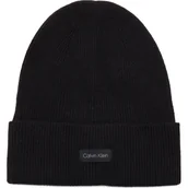 Czapki damskie - Calvin Klein Czapka ESSENTIAL | z dodatkiem wełny i kaszmiru - miniaturka - grafika 1