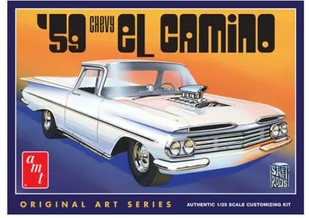 Model plastikowy - Samochód 1959 Chevy El Camino (Original Art Series) 1:25 - AMT - Akcesoria i części modelarskie - miniaturka - grafika 1