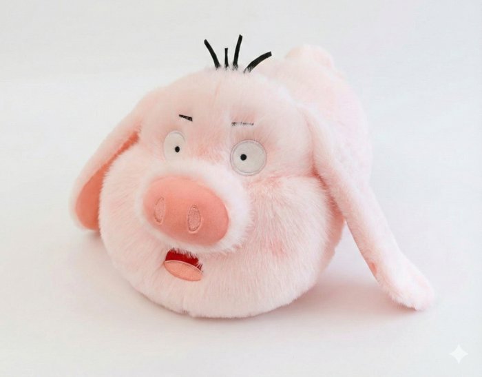 Duża Pluszowa Świnka 40cm Maskotka Poduszka Różowa Miękka Przytulanka Prezent