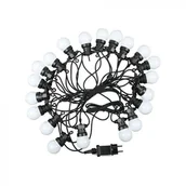 Lampy ogrodowe - V-tac Girlanda Ogrodowa (sznur) LED 10 metrów 20 żarówek 0,5W VT-70520 6000K 600lm - miniaturka - grafika 1