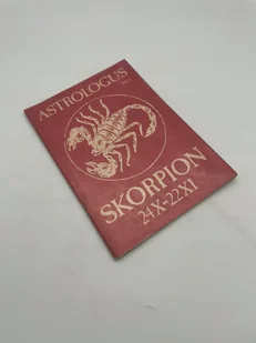 Astrologus Skorpion 24 X -22 Xi - Biografie i autobiografie - miniaturka - grafika 1