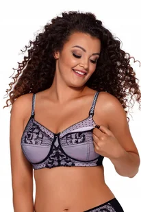 AVA Biustonosz do karmienia AV 2009 75C BLACK - Biustonosze ciążowe - miniaturka - grafika 1