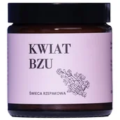 Świece - Mglife Świeca rzepakowa Kwiat Bzu 120ml - miniaturka - grafika 1