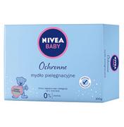 Kosmetyki kąpielowe dla dzieci - Nivea Polska Sp. zo.o. BABY Delikatne Mydło w kostce pielęgnujące - 100g 7025431 - miniaturka - grafika 1