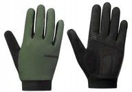 Rękawiczki rowerowe - Rękawiczki rowerowe SHIMANO Explorer FF (rozmiar L) Zielony - miniaturka - grafika 1