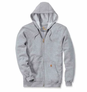 Bluza Carhartt Midweight Hooded ZIP Grey M - Bluzy męskie - miniaturka - grafika 1