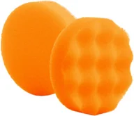 Akcesoria do mycia samochodu - Lake Country Orange Mini Heavy Polishing Waffle Pro - twardy waflowy pad polerski, pomarańczowy, 89mm - miniaturka - grafika 1