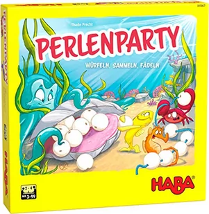 Gra Perłowe Przyjęcie 3+ Haba - Gry planszowe - miniaturka - grafika 1