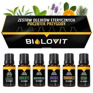 Biolavit, Początek Przygody, Zestaw olejków eterycznych, 6 szt. - Aromaterapia - miniaturka - grafika 1