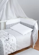 Pościel dla dzieci - Pościel 100x135 bawełniana Bianco Safari BabyMatex - miniaturka - grafika 1