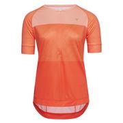Koszulki i topy damskie - Damska koszulka rowerowa Silvini Stabina orange - L - miniaturka - grafika 1