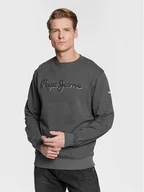 Bluzy męskie - Pepe Jeans Bluza Ryan PM582327 Szary Regular Fit - miniaturka - grafika 1