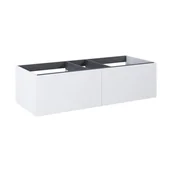 Szafki łazienkowe - Szafka łazienkowa pod umywalkę Elita Look 120 cm biały połysk RE081204028060 - miniaturka - grafika 1