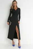 Sukienki - Czarna Sukienka Mellona - miniaturka - grafika 1
