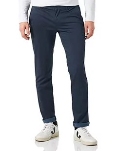 Tommy Hilfiger Męskie spodnie tkane bleecker z nadrukiem strukturalnym, Pustynne niebo, 29W / 34L - Spodenki męskie - miniaturka - grafika 1