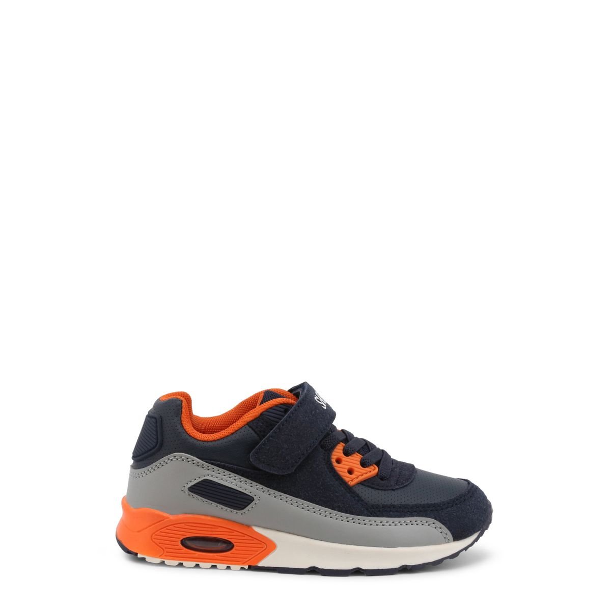 Shone - Sneakersy - 005-001-V-NAVY-ORANGE - Chłopiec - EU 25