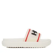 Klapki i japonki damskie - Klapki Hunter HU88895 Przezroczysty - miniaturka - grafika 1