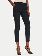 Spodnie damskie - Morgan Chinosy 222-PLIME.F Granatowy Slim Fit - miniaturka - grafika 1
