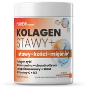 Stawy, mięśnie, kości - Pureo Health Kolagen Stawy+, smak pomarańczowo-brzoskwiniowy, 120 g - miniaturka - grafika 1