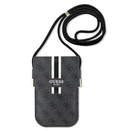 Plecaki - Guess Torebka GUOWBP4RPSK czarny/black 4G Stripes - miniaturka - grafika 1
