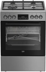 Kuchenka gazowo-elektryczna Beko FBMA61330GXDTN - Kuchenki gazowo-elektryczne - miniaturka - grafika 1