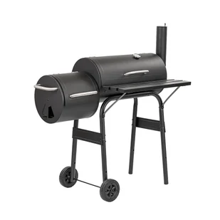 Leziter Grill ogrodowy na węgiel drzewny z wędzarnią - Grille Leziter Grill ogrodowy na węgiel drzewny z wędzarnią - Grille - miniaturka - grafika 1