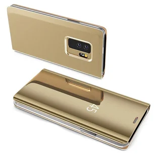 Etui Smart View Mirror Smart Cover do iPhone 11 Pro Max Etui ochronne Etui ochronne Clear Max Gold - Etui i futerały do telefonów - miniaturka - grafika 1