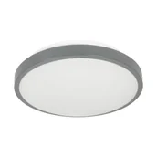 Lampy sufitowe - Selene plafon 2xE27, max. 2x60W, IP54, szary - miniaturka - grafika 1