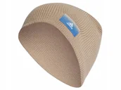 Czapki damskie - Czapka Zimowa Adidas Ess Beanie Ciepła Ii3522 Osfm Beżowa Na Zimę - miniaturka - grafika 1