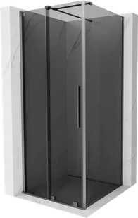 Mexen Velar kabina prysznicowa rozsuwana 90x90 cm, grafit, gun metal - 871-090-090-41-95 - Kabiny prysznicowe - miniaturka - grafika 1