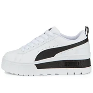 Buty sportowe damskie - Buty Puma Mayze Wedge 38627301 - białe - miniaturka - grafika 1