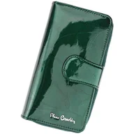 Portfele - Pierre Cardin, Portfel skórzany damski, 02, Leaf 116, zielony - miniaturka - grafika 1