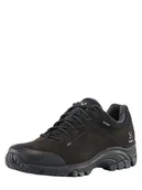 Buty trekkingowe męskie - Haglöfs Skórzane buty turystyczne w kolorze czarnym - miniaturka - grafika 1