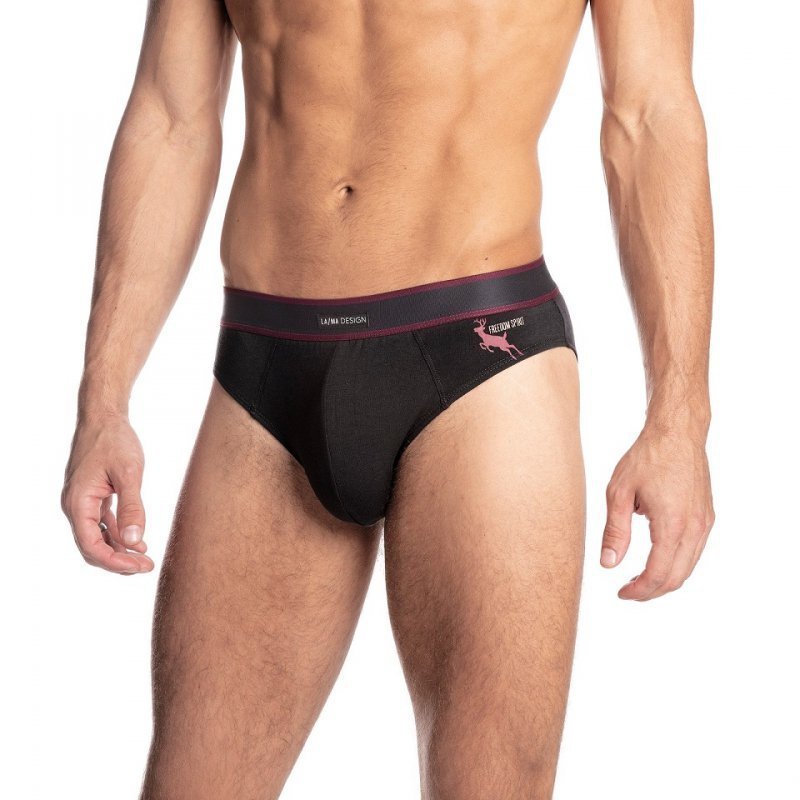 LAMA Slipy męskie GRAFITOWE r. M, 2 szt.