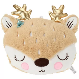 Pluszowa poduszka dla dzieci Deer,  28 x 25 x 10 cm - Kołdry i poduszki dla dzieci - miniaturka - grafika 1