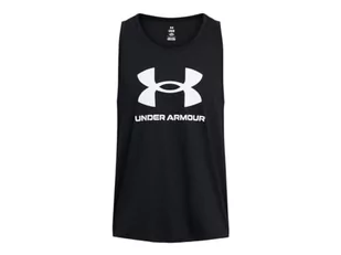 Under Armour Męska kamizelka bez rękawów z logo w sportowym stylu - Koszulki sportowe męskie - miniaturka - grafika 1