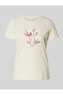 T-shirt o kroju regular fit z czystej bawełny - Tom Tailor - Koszulki i topy damskie - miniaturka - grafika 1