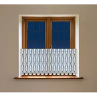 Firany - Firana dziana 40 x 2000 cm biały - miniaturka - grafika 1