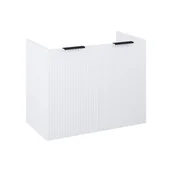 Szafki łazienkowe - Szafka pod umywalkę Nabel 2-drzwiowa 80x45.2x63.5 cm biały mat Roca - miniaturka - grafika 1