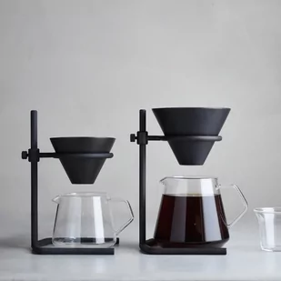 Stacja Kinto Slow Coffee Style 4 filiżanki - Czarna - Zaparzacze i kawiarki - miniaturka - grafika 3